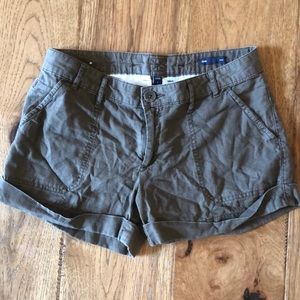 Gap Army Green Shorts